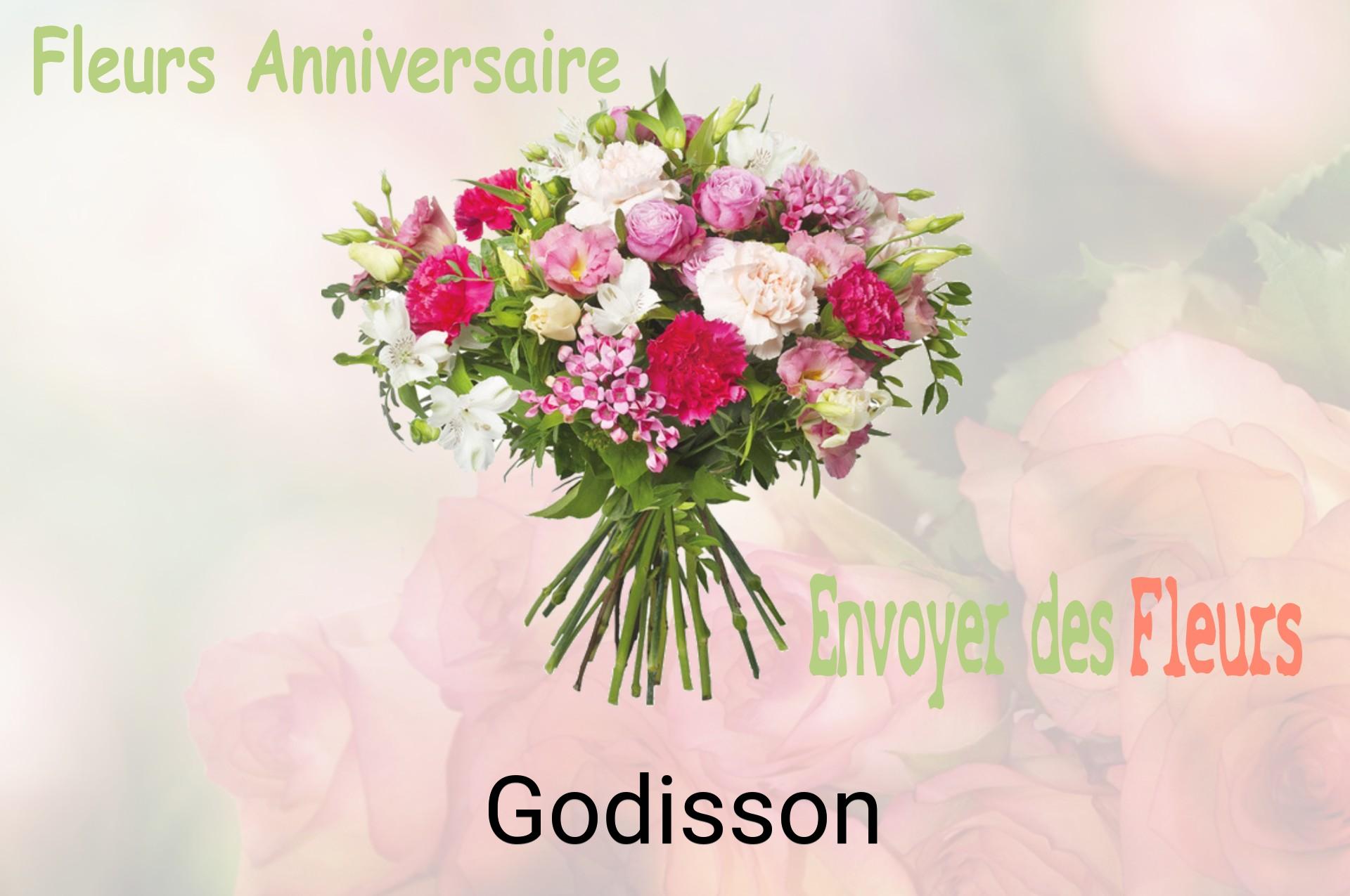 Bouquet de fleurs d’anniversaire livré à Godisson