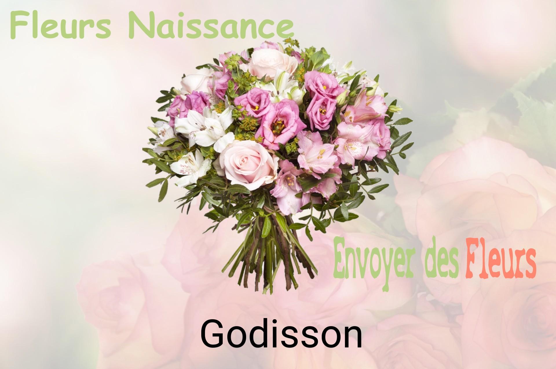 Bouquet de fleurs de naissance livré à Godisson